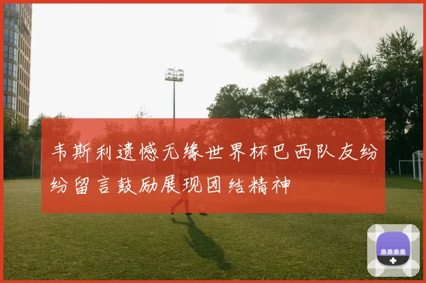 韦斯利遗憾无缘世界杯巴西队友纷纷留言鼓励展现团结精神